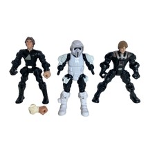 Hasbro Star Wars Super Hero Mashers Return Of The Jedi 3 Action Figures ... - $14.95