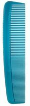 Hair Comb  Plastic Dressing Comb Teal - $1.67