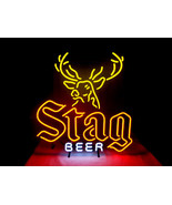 Stag Beer Bar Neon Light Sign 16&quot; x 13&quot; - £390.13 GBP