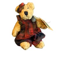 Boyds Becky Bear Plaid Outfit Plush Stuffed Animal 6 Inch Collectible Toy - $8.90