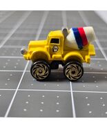 Vintage 1987 Micro Machines Road Champ Cement Truck, Made In China, Preo... - $6.92
