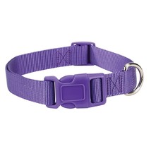 Dog Collar Bulk Packs 25 Purple Nylon Shelter Rescue Vet 4 Adjustable Si... - £63.44 GBP+