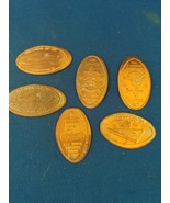 USS Bowfin  elongated penny  cent souvenir coins (6) Pearl Harbor - $286.11 MXN