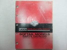 2000 Harley Davidson Softail Models Motorcycles Parts Catalog Manual OEM NEW - £86.45 GBP