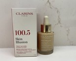 Clarins Skin Illusion Natural Hydrating Foundation #100.5 Cream SPF 15 N... - $22.76
