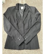Halogen Women’s Black Long Sleeve Single Stripes Blazer Jacket Size 0 Ca... - $19.15 CAD