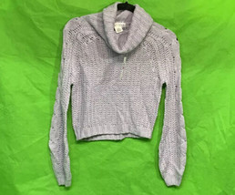 Planet Gold Juniors&#39; Cowl-Neck Sweater size XS - $17.99