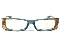 Alain Mikli A0208-05 Eyeglasses Frames Clear Blue Orange Rectangular 48-15-135 - £73.19 GBP