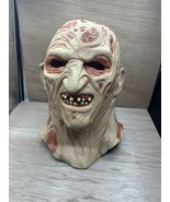 Vintage 2004 Full Freddy Krueger Mask Costume Accessory Nightmare On Elm... - $33.85 CAD