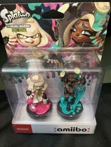 Pearl &amp; Marina Splatoon Amiibos 2-Pack Nintendo Brand New &amp; Factory Sealed! - $37.89