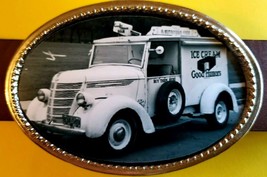 vintage good humor truck epoxy belt buckle - £14.05 GBP