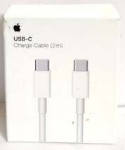 Apple USB-C Charge Cable, 2m White MLL82AM/A #102 - £9.11 GBP