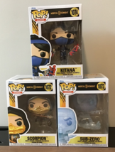 Funko Pop! Mortal Kombat 11 Fatality Funko Pop! Vinyl Figure Wave 6 Set ... - $34.99
