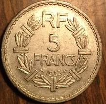 1945 France 5 Francs Coin - £1.46 GBP