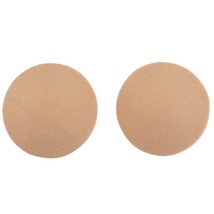 Cloth Circle Shaped Nipple Covers Pasties Self Adhesive Nude Round BWXR019C - $13.36