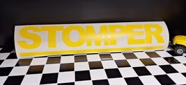12&quot; Yellow Vinyl STOMPER STICKER Truck Window Decal *Stomper not included - $21.09 CAD