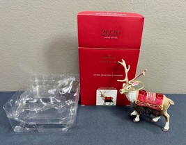 HALLMARK Keepsake 2020 Father Christmas&#39;s Reindeer Ornament Limited Edition - $29.69