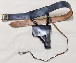 USSR Naval Officer's Equipment.SOVIET Army VMF NAVY Uniform Leather Belt... - $63.98