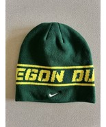 Nike College Oregon Ducks Adult Unisex Beanie Green Yellow New With Tags - $14.84