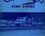 Curley&#39;s Fine Foods Menu Longview Texas 1950&#39;s Steaks Sea Food Chinese - £116.74 GBP