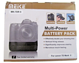 Meike Multi-Power Battery Pack MK-7DR II - for Cannon 7D Mark II - £39.86 GBP