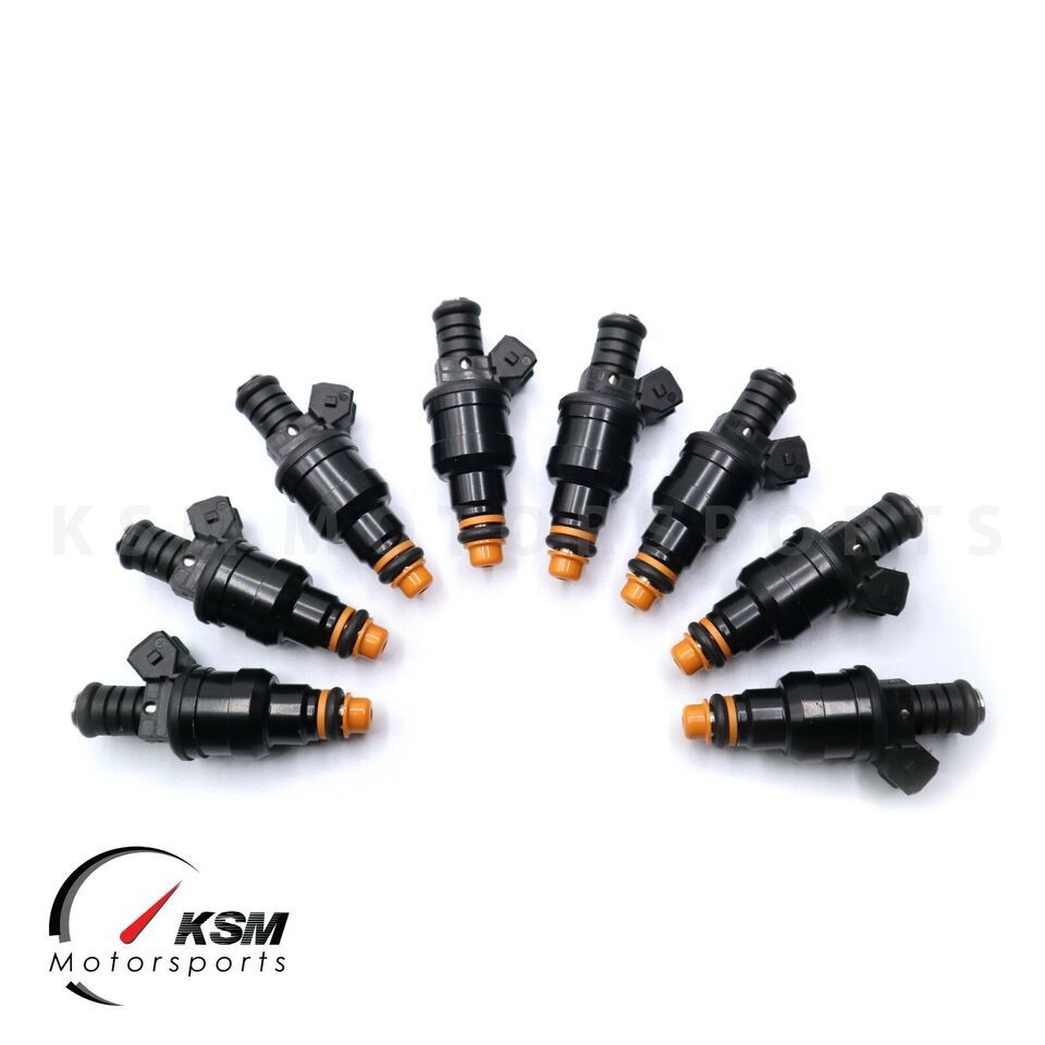 Primary image for 8 x 750cc 70LB EV1 Fuel Injectors for GM LT1 LS1 LS6 Ford Mustang SOHC DOHC BMW