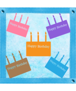 Happy Birthday Cake-Digital ClipArt-Gift Tag-Cup-Notebook-Tshirt-Jewelry... - $37.50 MXN