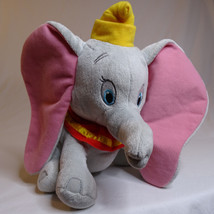 Retired Disney Dumbo Flying Elephant Gray Plush Stuffed Animal Toy Kohls Cares  - £7.40 GBP