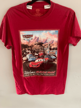 CARS Land Opening Day Tshirt-Small Disney Red Disneyland California Adve... - £41.28 GBP