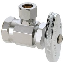 BRASSCRAFT Multi Turn Valve Angle 1/2&quot; Fip Inlet  X  3/8&quot; Comp Outlet OR17X C1 - £6.34 GBP