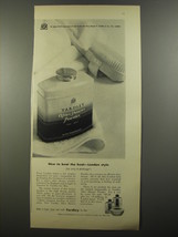 1954 Yardley After Shower Powder Ad - How to beat the heat - London style - $18.49