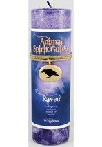 Raven Pillar Candle with Ritual Necklace New - $25.00