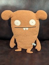 2004 Pretty Ugly Chuckanucka Orange Brown Monster Ugly Doll Plush 12&quot; St... - £21.17 GBP