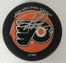 Paul Ranheim Signed Autographed Philadelphia Flyers Puck #2 - COA Card - £31.33 GBP