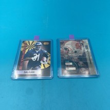 Trent Dilfer &amp; Rashaan Salaam Sport Flix 2 card lot “3D” Card - $5.62 CAD