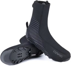Lovtravel New Thick Warm Winter Cycling Overshoes Neoprene Waterproof Wi... - £35.19 GBP