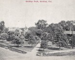 Gridley Park Landscape View Gridley Park CA California DB Postcard - $6.20