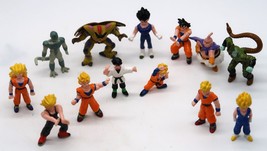 Vintage Dragon Ball Z Mini Figures Fig Lot Of 13 DBZ - £30.70 GBP