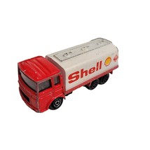 Majorette Saviem Shell Oil Tanker Truck Made in France 1/100 Diecast Red... - £3.87 GBP