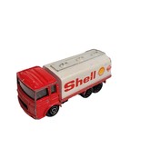 Majorette Saviem Shell Oil Tanker Truck Made in France 1/100 Diecast Red... - $94.05 MXN
