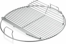 Grill Cooking Grate 22&quot; Steel Rack Round Grid BBQ Part Replacement Heavy Duty - £84.46 GBP