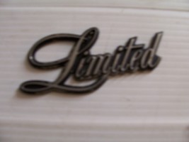 1983 1984 1985 BUICK REGAL SIDE SCRIPT  Limited  TRIM EMBLEM ORNAMENT OE... - $799.61 MXN