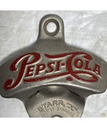 Pepsi Cola Starr X Wall Mount Bottle Opener USA With Box Vintage - £47.06 GBP