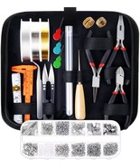 PAXCOO Jewelry Making Supplies Kit with Tools Wires Findings for Jewelry... - €32,76 EUR