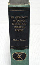 An Anthology of Famous English and American Poetry by William Rose Benet 1945 - £23.76 GBP