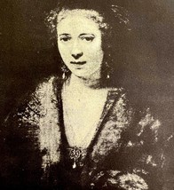 Rembrandt Hendrickje Stoffels 1930 Hendrik Van Loon Art Print Dutch DWT12C - £22.59 GBP