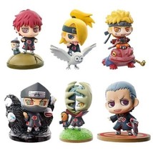 Hot 6 Pieces Naruto Shippuden Mini Doll Set Akatsuki/ Action Figures /Decoration - £24.68 GBP