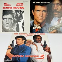 Lethal Weapon Laserdisc Set Of 3 Movies, 1, 2, 3. Lot, Very Good Condition - £27.79 GBP