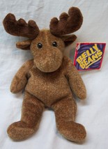 Mary Meyer LARGE RUMFORD THE MOOSE 9&quot; Bean Bag Stuffed Animal Toy NEW - £13.01 GBP