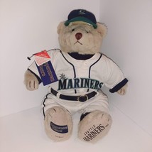 Coopertown Bears Seattle Mariners #24 Teddy 16&quot; Jointed w/Tag 147/2000 Vintage - £58.42 GBP